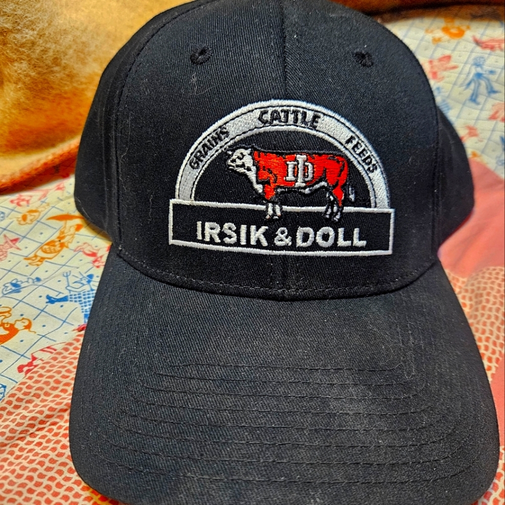 Local Cattle Feedyard Advertising ball cap